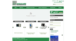 Desktop Screenshot of digihuman.digicarebiomedical.com